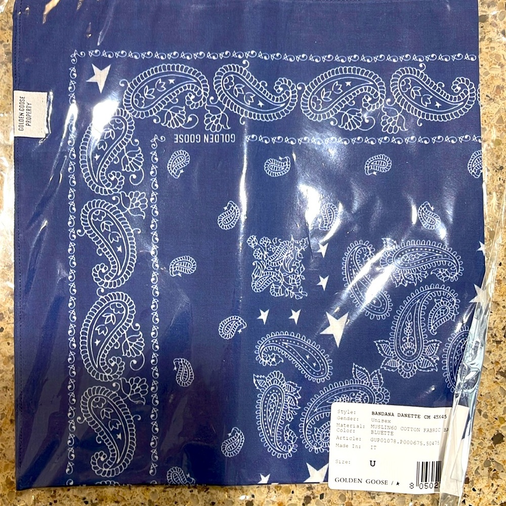 Golden goose bandana